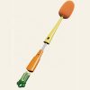 Three-in-One Multifunctional Plastic Cup Brush Long-Handle Carrot-Shaped Sponge for Kitchen Bottle Cleaning
